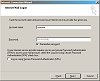 Create new mail account in OE - Email logon information